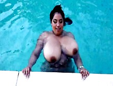 Ginormous Tits - Fat Ass Exotic Babe Stripping Solo