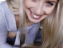 Extraordinary Sex Outdoors With Cute Blonde