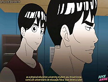 Gay Hentai - Sensei And Student Ep 03 My Naughty Personal Trainer - Yaoi Anime