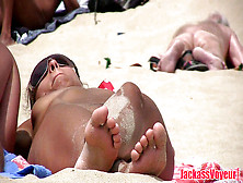 Jackass Hidden Cam Nude Beach Real Inexperienced Milfs Spycam