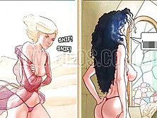 Rapunzel - Vulgar Lesbo Step-Daughter First Real Cock || Losing Her Virginity || Fairytale