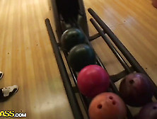 This Hottie Lost Me Bowling Challenge And Needs To Suck My Dick