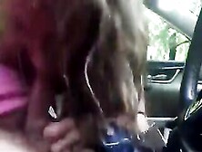 Wife Obsessed With Sucking Schlong In Car