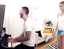 Pianist Makes Love To A Sensual Young Lady