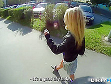 Dirty Flix - Kelly Candy - Blonde Cutie Tricked Into Outdoor Sex