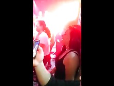 Club Slut Dances And Gets Dry Humped On Stage