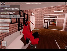 Demon Eoblox Lovers Have Fun Time.