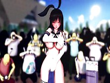 Mmd Yui Kotegawa Don’T Care What Ever People Say To Her.  She Just Want The Fan To Be Happy