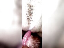 Cum Covered Twat Gets Licked Up