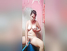 Horny Assamese Girl Masturbating Pussy With A Broomstick