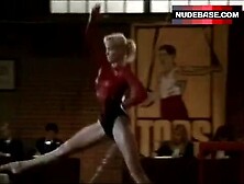 Janet Jones Sexy In Gymnast Suit – American Anthem