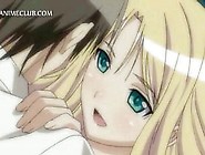 Blonde Hentai Girl Rubbing Her Pussy Gets Fucked Hard