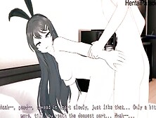 Fucking Cosplayed Mai Sakurajima Bunny Sluts-Senpai [Hentai 3D]