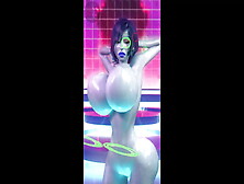 Sexy Android Dances And Bounces Her Massive Tits And Ass