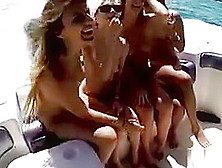 Hot Boat Sex Action With Cute Teens