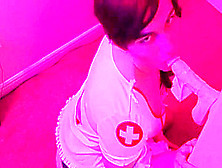 Ladyboy Nurse Sucks And Nails A Ramrod