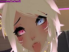 Shy Catgirl Puts On A Show For You ❤️solo Masturbation In Virtual Reality [Vrchat] 3D Hentai Camgirl