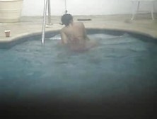 Caught Sexing In Pool. Flv