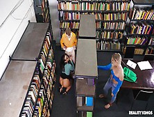 Lusty Librarian Finally Gets Some Action
