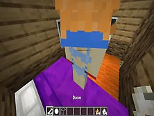 Minecraft Sex Leads To Amazing Cumshot All Over Minecraft E-Girl