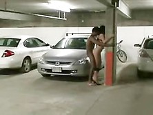 Interracial Public Garage Sex