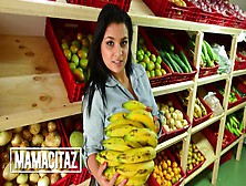 Carnedelmercado - Chunky And Curvy Hispanic Agrees To Fuck Stranger - Mamacitaz