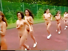 Japanese Naked Girls Running