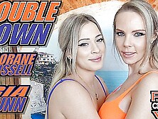 Ria Sunn And Florane Russell In And Double Down