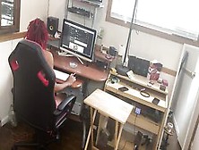 Daytime Sex In Office.  Working From Home…hardly Working! Working When I’M Not Working Work All Holes