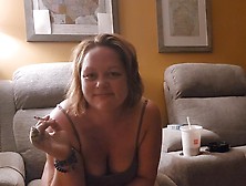 Mommy Is Ready To Relax And Smoke With You