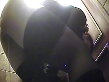 Busty Beauty Is Sitting And Peeing On The Spy Cam
