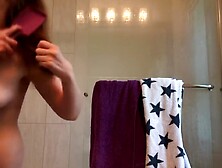 Super Young Virgin Sister Showering 18 Years Old