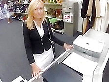 Milf Holly Gets Plowed At The Pawn Shop
