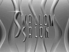 Naughty Girls Swallow Cock & Balls At Swallow Salon Trailer