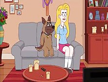 Paradise Pd Anal - Sexy Cartoon Blonde Fucked In The Ass By Smart Guy (False Jesus) - Assfucking