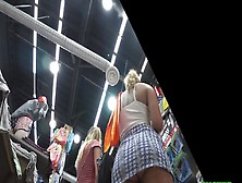 Teen Upskirt Candid Shopping Completion Young Hot