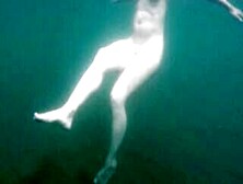 Incredible Sexy Fiance Swimming Naked On Ada Bojana Fkk Resort