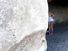 Girl Gets Fucked While I Catch Her Wearing Bikini At The Beach