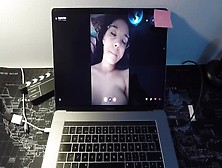 Spanish Milf Porn Actress Fucks A Fan On Webcam.