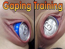 My Ex-Wife Trains Stretching Her Vagina With Soda Can And Coffee Can