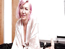 Hotpervmom. Com - Pink Haired Mom Stepmom Adira Allure Taking Care Of Stepsons Every Needs