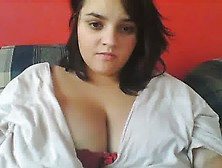 Chubby Girl With Huge Tits