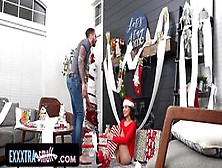 Exxxtra Small - Naughty Little Elf Girl Sneaks In Huge Stud's House And Pranks Him