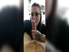 Russian Hoe Slobbers Over Irresistible White Dick