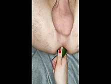 Cucumber Bum Fucking By My Wifey
