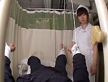 Naughty Asian Nurse Has Sex With Her Patient In Voyeur Film