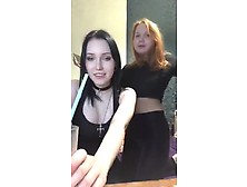 Russians Teasing Their Tight Asses On Periscope