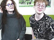 Redhead Amateur Couple Fucking On Webcam - Brunette Teen Camgirl Slut In Eyeglasses