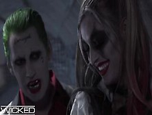 Nasty - Harley Quinn Drilled By Joker & Batman