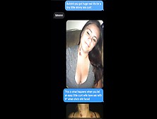 Teasing My Husband With My Older Sister During Sexting